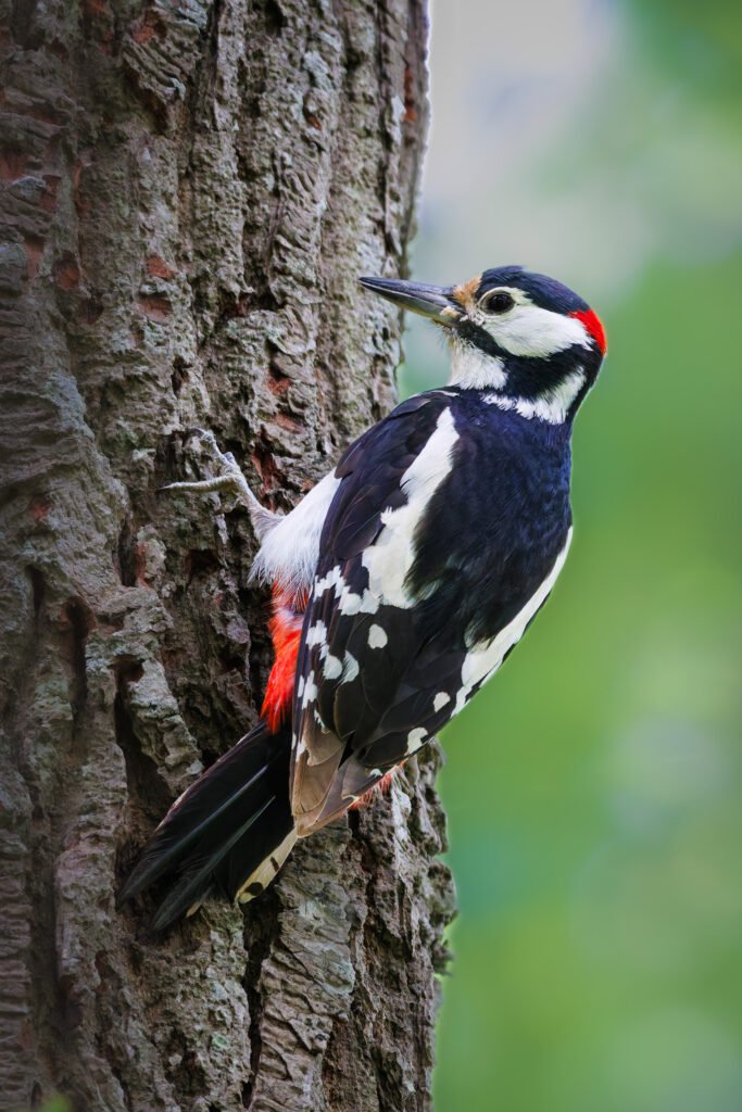 Common Woodpecker Flagspætte Ravnskov