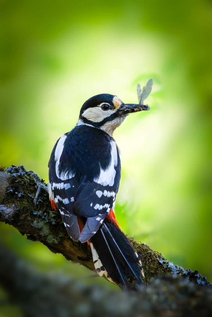 Common Woodpecker Flagspætte Blidsø